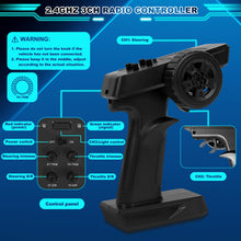Load image into Gallery viewer, Scale 4WD Brushless RC Car for Adults - 45+ Kph Off-Road Hobby Truck 4x4, Electric Buggy, Remote Control Monster Truck
