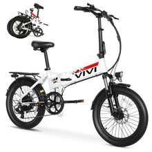 Load image into Gallery viewer, 20&quot; Folding Electric Bike 500W Ebikes for Adults, Adult Electric Bicycles with 48V Removable Battery

