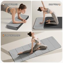 Load image into Gallery viewer, Non-Slip TPE | 75x26" Extra Long-Wide | Portable &amp; Easy Store | for Yoga, Pilates, Home Gym &amp; Full-Body Workouts
