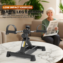 Load image into Gallery viewer, Mini Exercise Bike, Under Desk Bike Pedal Exerciser
