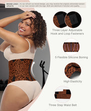 Load image into Gallery viewer, FeelinGirl Women Corset Workout Waist Trainer Corset Cincher Trimmer Belt Body Shaping Workout Body Shaper Brown XXL
