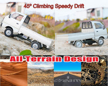 Load image into Gallery viewer, RC Car 1/10 RC Drift Car RTR Remote Control Car, Kei Truck Crawler Off Road 2.4G with Proportional Throttle Steering
