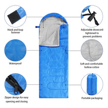 Load image into Gallery viewer, Junkin 12/36 Pcs Camping Sleeping Bags for Adult, Green, Cyan, Blue, 36 Pcs
