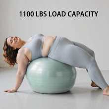 Load image into Gallery viewer, FITMIND Yoga Ball set-65cm&amp;25cm(Green)
