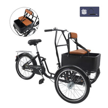 Load image into Gallery viewer, Bruce &amp; Shark Multi-Purpose 3 Wheel Tricycle with Basket, 20 Inches Wheel,Rear Brake,Bearing Weight 330lbs
