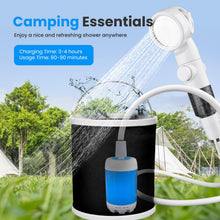 Load image into Gallery viewer, Ann Katy Portable Camping Shower Pump, Electric Outdoor Shower for RV Trip
