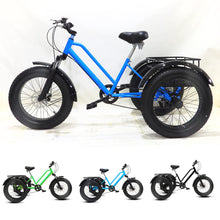 Load image into Gallery viewer, Adult Tricycles Three Wheel Cruiser Bike 7 Speed, Adult Trikes 20 inch | Three-Wheeled Bicycles for Women, Men, Seniors
