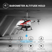 Load image into Gallery viewer, Remote Control Helicopter, Altitude Hold RC Helicopters with Storage Case Extra Shell,2.4GHz Aircraft Indoor Flying Toy with High &amp; Low Speed Mode
