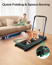 Load image into Gallery viewer, UREVO Strol 2E Smart 2-in-1 Folding Treadmill - Flaxen

