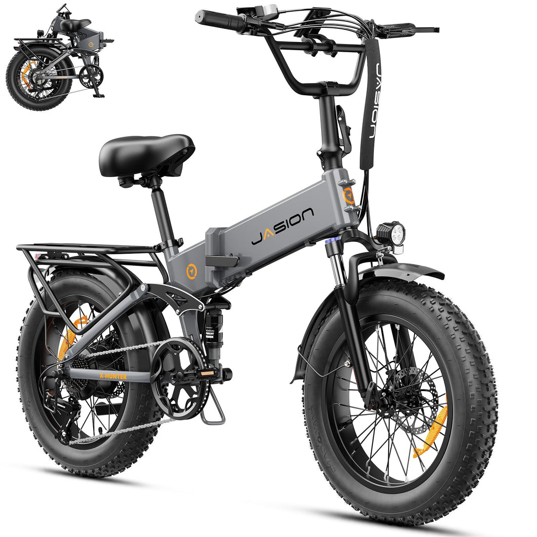 Electric Bike for Adults,1400W Peak Motor 30MPH Max Speed 48V 13AH Removable Battery, Full Suspension System Design