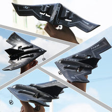 Load image into Gallery viewer, RC Airplane Remote Control B-2 Spirit Stealth Bomber Plane, 2.4Ghz 2CH Foam Drone Ready to Fly Aircraft Toy for Kids and Adults
