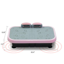 Load image into Gallery viewer, Silent Vibration Plate Exercise Machine for Weight Loss, (Light Pink)

