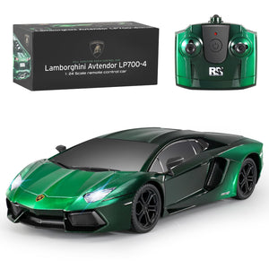 RC Car - 1:24 Scale Lambo Toy Car 3.7V 500mAh, LP700 Fast Remote Control Car for Boys 8-12, Rc Race Car Model