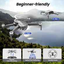 Load image into Gallery viewer, Drones with Camera for Adults 4k, WF31 GPS RC Drone FPV Foldable Quadcopter for Beginner with Brushless Motor, 5G Wi-Fi Transmission, Auto Return

