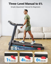 Load image into Gallery viewer, THERUN Treadmills for Home - Light Red-Black
