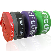 Load image into Gallery viewer, TheFitLife Pull Up Assistance Bands- Resistance Bands for Working Out- Red/Black/Purple/Green

