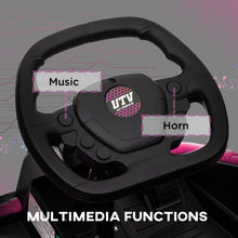 Load image into Gallery viewer, 24V Ride on Car for Big Kids, Battery Powered Electric UTV, 3.7MPH Toddler Electric Go Kart, Aged 3-8 Years Old, Pink

