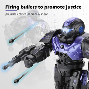 RC Robot Toys Smart Programmable Robot with Gesture Sensing, Remote Control Robot for Boys Girls, Rechargeable
