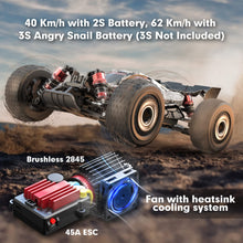 Load image into Gallery viewer, 1/16 RTR Brushless RC Buggy, Fast RC Cars for Adults, Max 38 mph RC Truck, 4WD High Speed Racing RC Car

