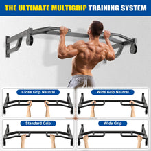 Load image into Gallery viewer, Kipika 48" Ceiling Mounted Pull Up Bar with 2 Pulleys
