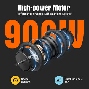 E20 Electric Unicycle - 14 Inch Self-Balancing Electric One Wheel Portable EUC for Commuting & Entertainment UL-2272 Certified