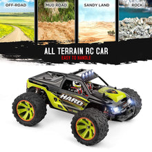 Load image into Gallery viewer, RC Cars 4WD Monster Trucks 1:14 Scale 50+ Kmh Off Road Remote Control Truck Electric Monster Climbing Vehicle Toy
