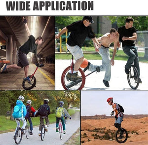 28-Inch Heavy Duty Unicycle for Adults, 330lbs Capacity, Extra Large Wheel, Ideal for Tall Riders, Beginners & Professionals