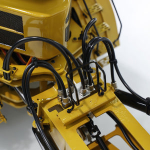 1/14 6 * 6 RC Hydraulic Articulated Truck Metal DIM K745 Assembled RC Constructions Vehicle Mode,  Yellow