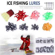 Load image into Gallery viewer, PLUSINNO 302Pcs Fishing Lures, Fishing Tackle Box with Tackle Included, Crankbaits, Spinnerbaits, Hooks, Weights &amp; Accessories - Freshwater Bass Fishing Gear Lure Bait Equipment Kit Gift for Men
