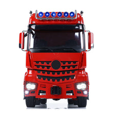 Load image into Gallery viewer, 1/14 RC Tractor Truck for 3363 1851 Heavy Metal Chassis 3-Speed Transmission Lock Differential Front Hook Equipment Rack Light Sound
