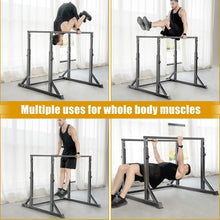 Load image into Gallery viewer, Bongkim Dip Bar, Heavy Duty Dip Station  (Matte black)
