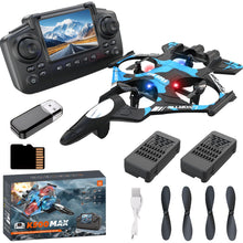 Load image into Gallery viewer, Weavixol RC Plane for Kids, Fighter Jet Drones With Screen On Controller, No Phone Needed
