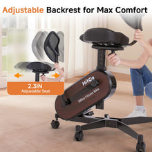 Load image into Gallery viewer, HitGo Ergonomic Office Chair with Exercise Bike - Black
