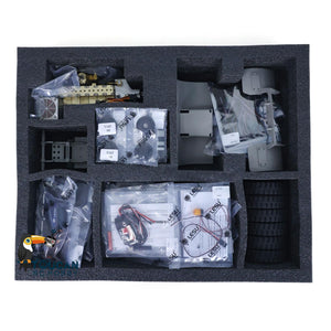 1/14 Heavy RC Hydraulic Forklift KIT for LDH160 Radio Control Truck Construction Vehicle Hobby Grade Model Sound Light System
