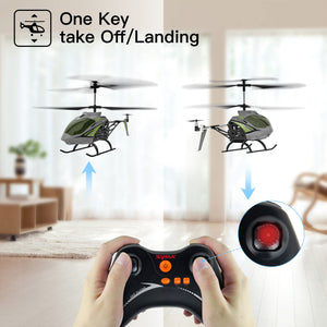 Remote Control Helicopter, S39H RC Helicopter with Altitude Hold and High & Low Speed Mode,2 Batteries, Big Size Aircraft for Adults Kids(Green)
