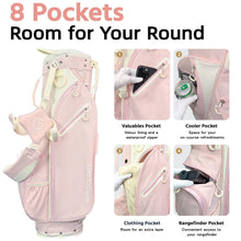Load image into Gallery viewer, T WINSOLOGY Lite Series Golf Stand Bag, 4-Way Full-Length Dividers
