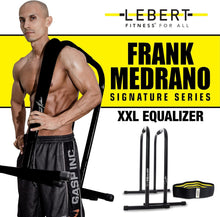 Load image into Gallery viewer, Lebert Fitness EQualizers | Frank Medrano Signature Series Equalizer Dip Bars | Black Matte XXL
