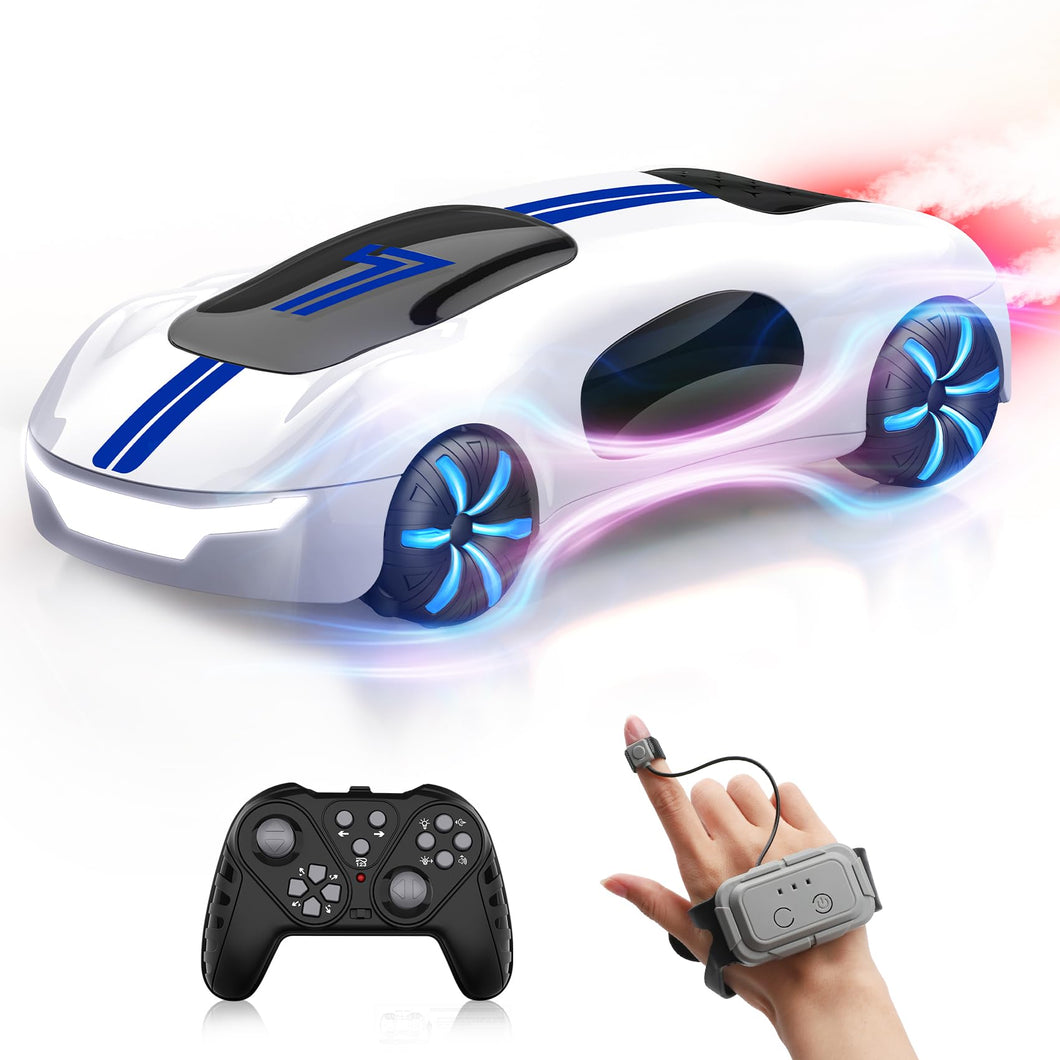 Sensing Remote Control Car, Drift RC Stunt Car with Light Spray & Sound, 2.4GHz Hobby RC Cars Toy for Kids