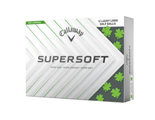 Load image into Gallery viewer, Callaway Golf Supersoft Golf Balls (Clover, One Dozen)

