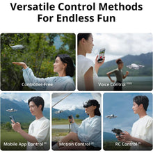 Load image into Gallery viewer, Drone 4K UHD Mini Quadcopter for Adults, 135g Self Flying Drone that Follows You, Palm Takeoff, AI Subject Tracking, QuickShots
