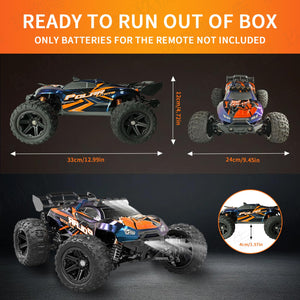 1:14 Remote Control Car, Camera Alloy Off Road RC Truck 4WD High Speed Fast Racing Electric Hobby Toy Off Road 2.4Ghz