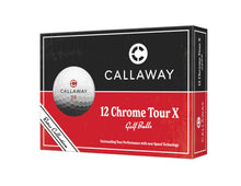 Load image into Gallery viewer, Callaway Golf Chrome Tour X 2026 Golf Balls(Retro,One Dozen)
