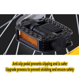 Q20" Professional Chrome Wheel Unicycle Leakproof Butyl Tire Wheel Cycling Outdoor Sports Fitness Exercise,Yellow,20"