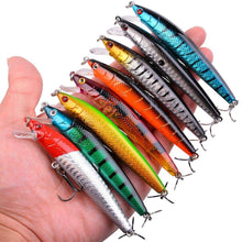 Load image into Gallery viewer, Aorace 43pcs Bass Fishing 56pcs Lures Kit Set Topwater Hard Baits Minnow Crankbait Pencil VIB Swimbait for Bass Pike Fit Saltwater and Freshwater
