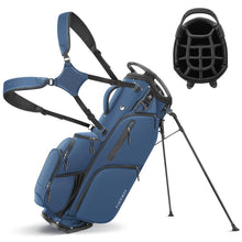 Load image into Gallery viewer, Findway 14 Way Golf Stand Bag [Upgrated Generous Space] Lightweight Golf Bag with Stand, Durable Golf Club Bag with Padded Dual Strap &amp; Rain Cover for Men and Women
