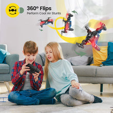 Load image into Gallery viewer, Foldable Mini Nano RC Drone for Kids Gift Portable Pocket Quadcopter with Altitude Hold 3D Flips and Headless Mode Easy to Fly for Beginners
