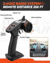 Load image into Gallery viewer, Hobby Grade 1:16 Scale Remote Control Truck, 4WD High Speed 40+ Kmh All Terrains Electric Toy Off Road RC Vehicle Car Crawler
