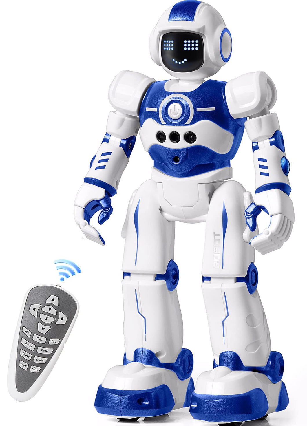 Robot Toys for Kids, Programmable Remote Control Smart Walking Dancing Robot Toy with Gesture & Sensing