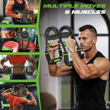 Load image into Gallery viewer, Vlangs Twister Arm Trainer for Men, Adjustable Chest Workout Equipmentwith LED Timer-Green
