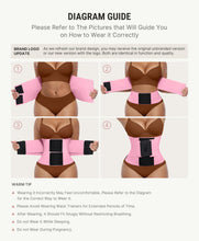 Load image into Gallery viewer, FeelinGirl Corset Perspiring Workout Waist Trainer Gym Postnatal Corset Trimmer Belt for Women Body Shaping Pink M
